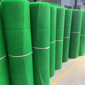 Filet plat en plastique PE vert pour clôture de poulailler, 2m*50m, 1 rouleau - Product Image 3