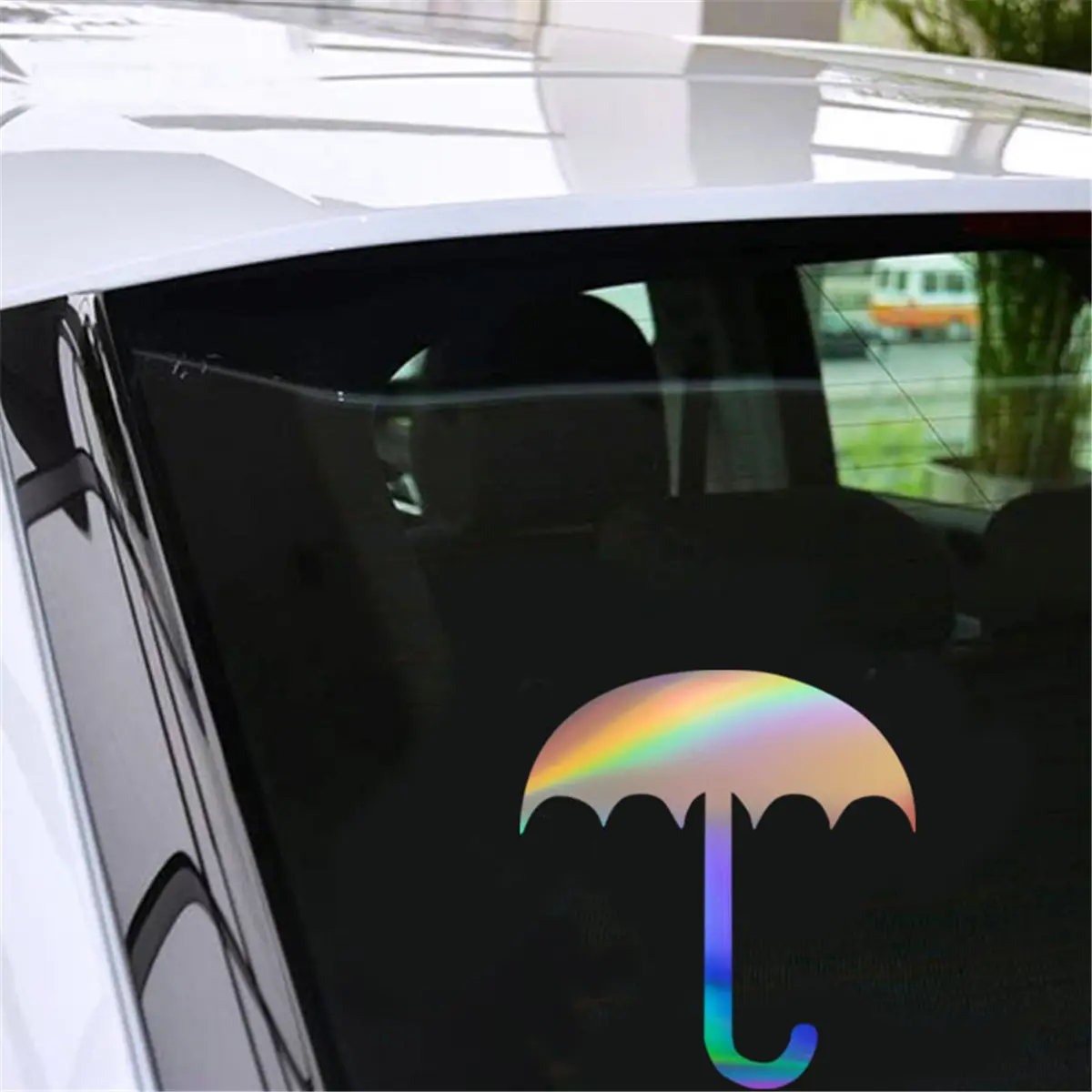 Umbrella Car Sticker Vinyl Decal Car Truck Bumper Window Laptop Sticker Decor Gift Die Cut Decals Laptop Window Glass