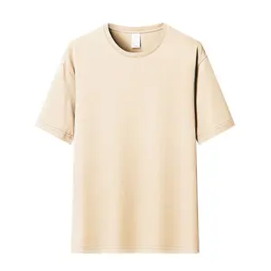 High Quality Heavy Weight Plain Oversized Tshirt Printing Embroidery Custom Blank 100% Cotton Men T Shirt