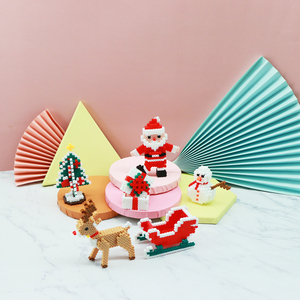 <span class=keywords><strong>Perles</strong></span> à fusionner, kits de <span class=keywords><strong>perles</strong></span> à repasser, série de Noël 3D, bricolage éducatif et artisanat créatif pour enfants, développement de la motricité fine - Product Image 5