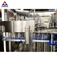 Machine de remplissage d'eau minérale pure en bouteille en plastique PET CGF18-18-6 500ml 750ml