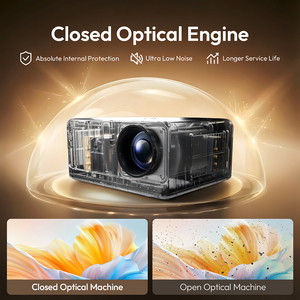 Projecteur intelligent BYINTEK Europe Stock LOVE 5 U14 Pro mis à jour, projecteur LED LCD 4K 1080P, prend en charge MEMC et HDR - Product Image 2