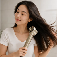 Sèche-cheveux électrique 7 en 1, brosse à air chaud, styler, sèche-cheveux et lisseur