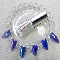 Vernis à ongles UV longue tenue, pigment chrome 5ml, logo personnalisé, liquide chrome