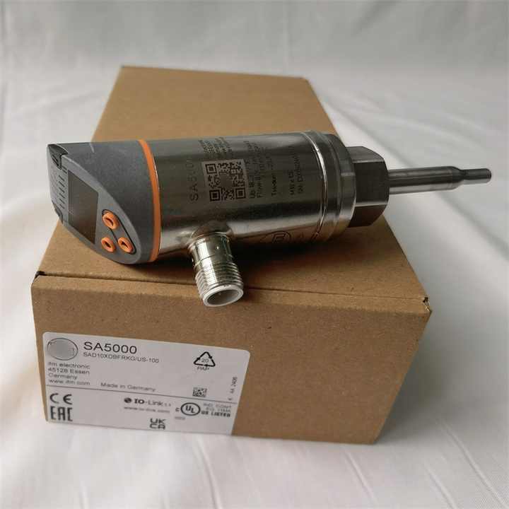 A5000 IFM Flow meter, 4-digit display, 4wire DC