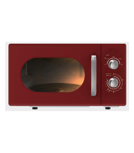Four à <span class=keywords><strong>micro</strong></span>-ondes 800W, couleur <span class=keywords><strong>rouge</strong></span>, Style rétro, Machine à emballer des aliments chauds, OEM, <span class=keywords><strong>pas</strong></span> <span class=keywords><strong>cher</strong></span>, cuisine pour Pizza, livraison gratuite - Product Image 1
