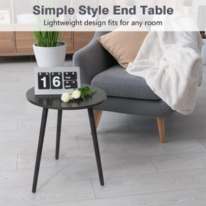 Juego de 2 piezas de madera blanca ovalada más vendida, mesas elegantes nórdicas modernas anidadas, juego de mesa de centro clásico - Product Image 6