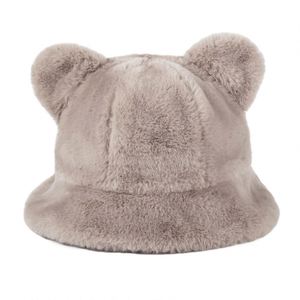 Sombreros de Pescador de Piel Sintética para Mujer, con Orejas Desmontables, para Todas las Estaciones, Casuales, de Viaje, al por Mayor - Product Image 1
