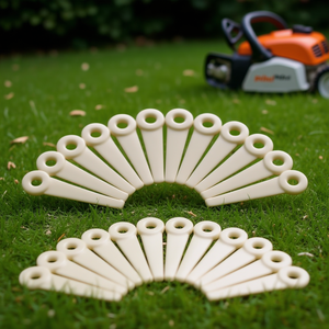Cuchillas de plástico Stihl, 24 piezas, piezas de repuesto blancas para cabezal de cortacésped PolyCut D0100XU6A9G - Product Image 2