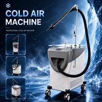 Enfriador de Aire Móvil Comercial Vertical HS-CL60A 1200W, 9 Velocidades Ajustables, Funcionamiento Silencioso con Ruedas para Salón de Belleza
