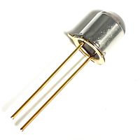 Diode LED UV double puce TO-18 365nm/395nm avec lentille transparente 6.6-7.0V, angle de faisceau 15° pour polymérisation dentaire