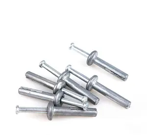 1/4 X 1 Stainless Carbon Steel Zinc Plated Customized Concrete Hammer Drive Nail Anchors