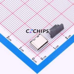 TYPE-C-F08-2TDW USB Connector SMD Connector ( Connector Type: Type-C )( Protocol Standard: USB 3.1 )( Gender: Female ) - Product Image 1