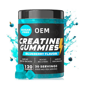 Op maat gemaakte OEM/ODM biergummies <span class=keywords><strong>creatine</strong></span> monohydraat gummy energie spieropbouw pre-workout gummies - Product Image 1