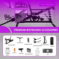 Vélo flottant gonflable Hydrofoil tendance, vélo à pédale d'eau de mer, bateau, prix à vendre Livraison directe Entrepôt de l'UE