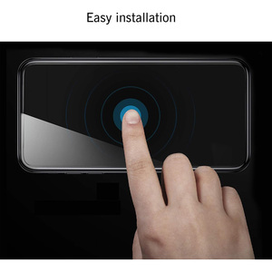 28 °   מגן מסך מזכוכית מחוסמת 9H שקוף HD 2.5D  לאייפון 13/14/15 פרו מקס, כיסוי מלא, נגד ריגול, התקנה קלה - Product Image 5