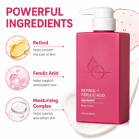 Lotion à la vitamine E et au rétinol Mediixx, crème hydratante raffermissante bio, exfoliant pour le soin de la peau
