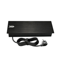 Prise de courant encastrée pour bureau, prise de table intégrée avec USB pour la maison, le bureau et la salle de conférence