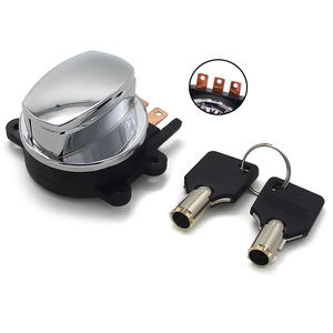 Jeu de clés de verrouillage de commutateur d'allumage de moto pour HarleyDavidson 72327-03A 71501-93 FLHP <span class=keywords><strong>ROAD</strong></span> KING - Product Image 4