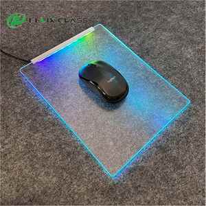 2.5D <b>Edge</b> Polished Glass Gaming Mouse Pad Felix Glass - Product Image 6
