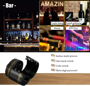 <span class=keywords><strong>Bouchon</strong></span> <span class=keywords><strong>de</strong></span> verrouillage <span class=keywords><strong>de</strong></span> code <span class=keywords><strong>de</strong></span> mot <span class=keywords><strong>de</strong></span> passe numérique <span class=keywords><strong>de</strong></span> combinaison <span class=keywords><strong>de</strong></span> serrure <span class=keywords><strong>de</strong></span> <span class=keywords><strong>bouteille</strong></span> <span class=keywords><strong>de</strong></span> <span class=keywords><strong>vin</strong></span> rouge - Product Image 4