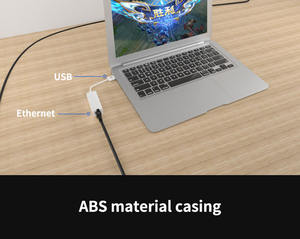 Tarjeta <span class=keywords><strong>de</strong></span> Red USB 2.0 a RJ45, Adaptador <span class=keywords><strong>de</strong></span> Red Ethernet USB a RJ45 RTL8152B 10/100Mbps <span class=keywords><strong>para</strong></span> <span class=keywords><strong>PC</strong></span> con Windows, Adaptador LAN <span class=keywords><strong>para</strong></span> Laptop - Product Image 2