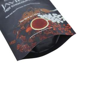 Bolsa de comida con cremallera de pie de fondo plano, bolsa de comida para perros personalizada, bolsa de cosméticos con cierre de cremallera - Product Image 5