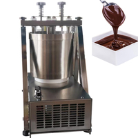 Broyeur de chocolat à haute productivité 20kg 50kg 60kg 100kg, mélangeur de chocolat, fabricant