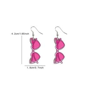 Cartoon Character <b>Drop</b> <b>Earrings</b> Hot Style Cartoon Style Acrylic <b>Earrings</b> for Children Women - Product Image 6