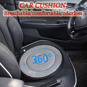 <span class=keywords><strong>Coussin</strong></span> de siège de <span class=keywords><strong>voiture</strong></span> rotatif respirant de haute qualité pour l'été, adapté aux personnes âgées et aux femmes enceintes, universel, vente en gros - Product Image 2