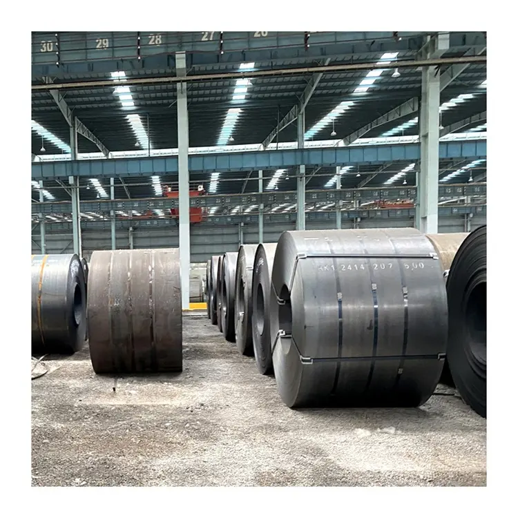 La fábrica de bobinas de acero MS SG295 ofrece láminas de acero al carbono laminadas en caliente de primera calidad en bobinas SG255 SG295 SG325 SG365