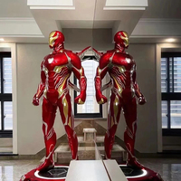 Estatua de Resina de Alta Calidad con Diseño Popular para Decoración de Exteriores, Estatuas de Marvel de Tamaño Real