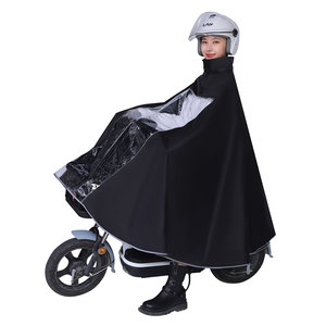Poncho de lluvia para ciclismo en bicicleta, impermeable cortavientos para ciclistas y motociclistas masculinos y femeninos - Product Image 1