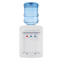 Dispensador de Agua Eléctrico de Plástico de Nuevo Estilo con Soporte, Automático, Frío y Caliente, Pequeño, para Hogar, Hotel, Oficina, Dormitorio