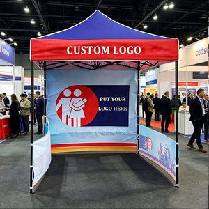 Carpa Plegable de Aluminio para Eventos y Ferias Comerciales, de Alta Calidad, Portátil, para Exteriores, Fabricada en China - Product Image 1