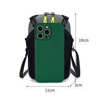 Sac d'extension à porter sur l'épaule pour sacs à dos de randonnée, sac de rangement extérieur avec pochette étendue pour téléphone, accessoires de camping