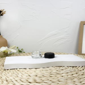 Clear Child-Resistant <b>Glass</b> Jars In 60ml 90ml 100ml 110ml 120ml For Dry Flower <b>Packaging</b> CR Lids - Product Image 3