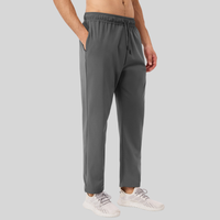Pantalon de jogging d'hiver en polaire personnalisé avec logo, grande taille, respirant, pour hommes, idéal pour le sport, la gym et l'entraînement