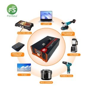 Inversor <span class=keywords><strong>de</strong></span> Onda Sinusoidal Pura Fonsoul 24V-220V 10000W <span class=keywords><strong>para</strong></span> Uso Doméstico y Automotriz, <span class=keywords><strong>Convertidor</strong></span> <span class=keywords><strong>de</strong></span> CC/CA <span class=keywords><strong>de</strong></span> Alta Eficiencia 50/60Hz - Product Image 5