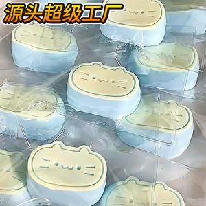 Vente Flash : Jouet Squishy Créatif Chaton au Fromage Semi-cuit, Super Amusant, Anti-stress, à Rebond Lent, Jouet à Pincer - Product Image 3