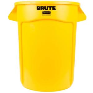 Bidone per Rifiuti Brute 121 L Giallo per Uso Commerciale - Product Image 1