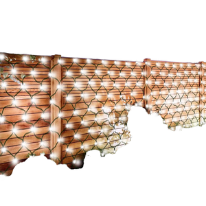 ไฟตาข่ายพลังงานแสงอาทิตย์ Tsinye 180 LED ขนาด 3*2 เมตร เปิด-ปิดอัตโนมัติ 8 โหมด แสงสีขาวอบอุ่น สำหรับตกแต่งสนามหญ้ากลางแจ้ง ไฟประดับต้นไม้สำหรับเทศกาลคริสต์มาส - Product Image 6