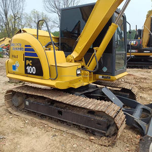 99% Neuf, Excavatrice KOMATSU PC 100 d'occasion de 10 tonnes, Excavatrice d'occasion Komatsu PC100, Machine de terrassement, Matériel d'occasion - Product Image 3