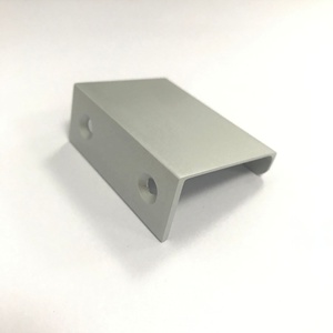 Natural Aluminum Furniture Cabinet Cabinet <strong>Door</strong> Hidden Aluminum Alloy Edge <strong>Finger</strong> Pull Hand - Product Image 4
