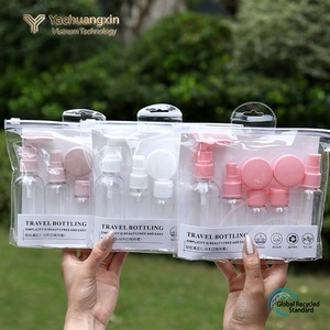 ชุดขวดเครื่องสำอางสำหรับเดินทาง 100 มล. แบบพกพา พร้อมถุงซิปสำหรับใส่ของใช้ในห้องน้ำ ใช้งานได้หลากหลาย - Product Image 6