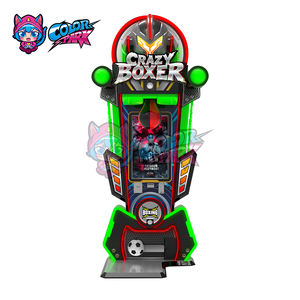 Machine de jeu de boxe et de <span class=keywords><strong>kick</strong></span> colorée Parkl <span class=keywords><strong>Crazy</strong></span> Boxing pour un joueur, fonctionnant avec des pièces de monnaie - Product Image 1
