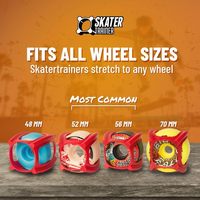 SkaterTrainers : Trucs de skateboard rapides, sans expérience nécessaire, amusants, sûrs, faciles, Ollies, Kickflips, pour tous les âges, élastomère exclusif