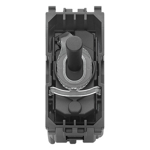 Interruttore Deviatore Vintage Grigio 1P 10AX 5.1x2.7x6.5cm per Uso Elettrico - Product Image 1