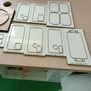 Hot moq 1 Piece Tùy chỉnh không nhãn dán Bảng gỗ Laser chết cho EVA da Silicone Gasket Bông Ngọc Trai Chất liệu dao cắt - Product Image 1