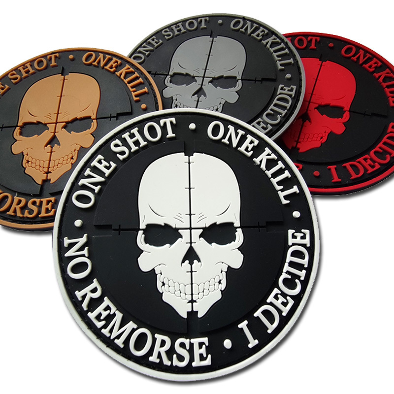 Notfallsanitäter Patch Mit Totenkopf – 75 Mm, Klettrücken, Ideal Für Jacken & Uniformen